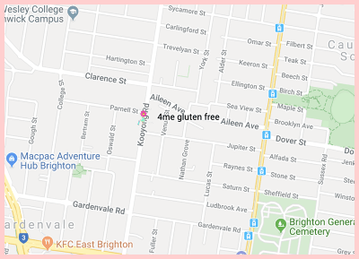 4 Me Gluten Free Restaurant Melbourne Google Map