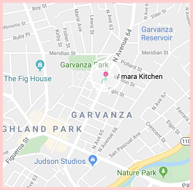 Amara Kitchen Gluten Free Google Map