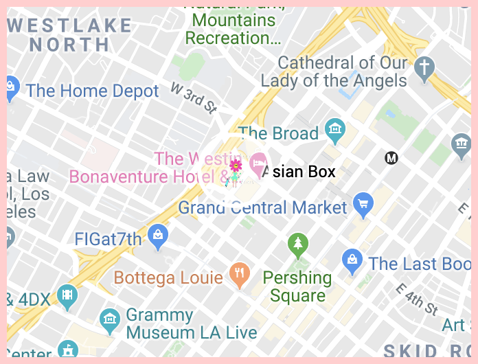 Asian Box Google Map