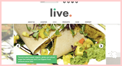 Live Organic Food Bar