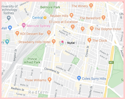 Nutie Gluten Free Google Map Nutie Gluten Free Google Map