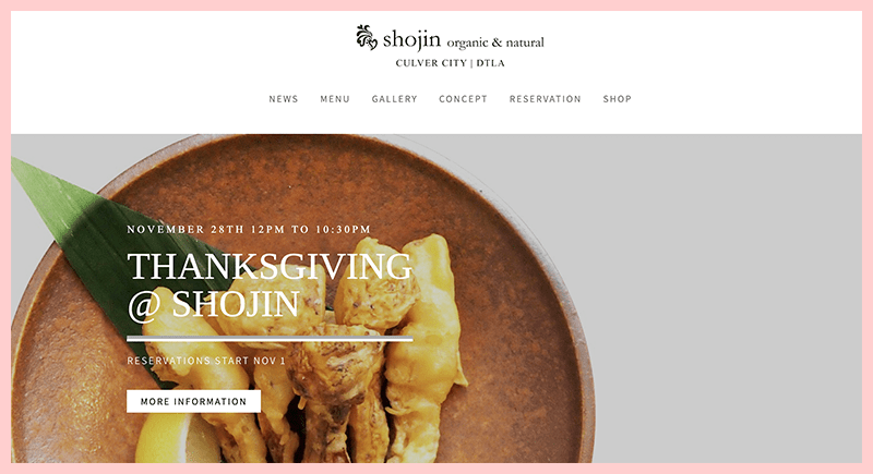 The Shojin Restaurant