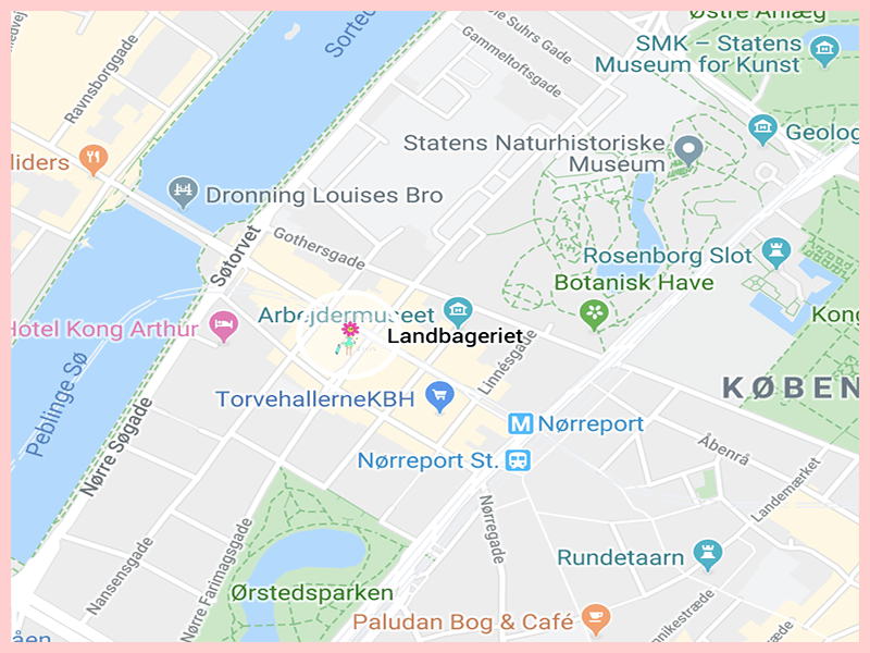Landbageriet Google Map
