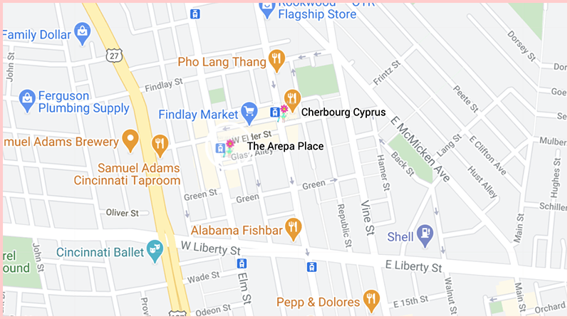 The Arepa Placemap