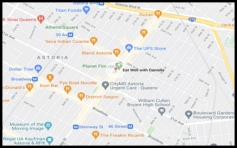 Eat Well with DanielleMap Eat Well with DanielleMap