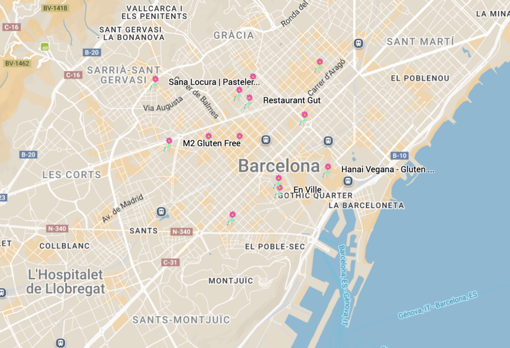 M2glutenfree Barcelona Spain