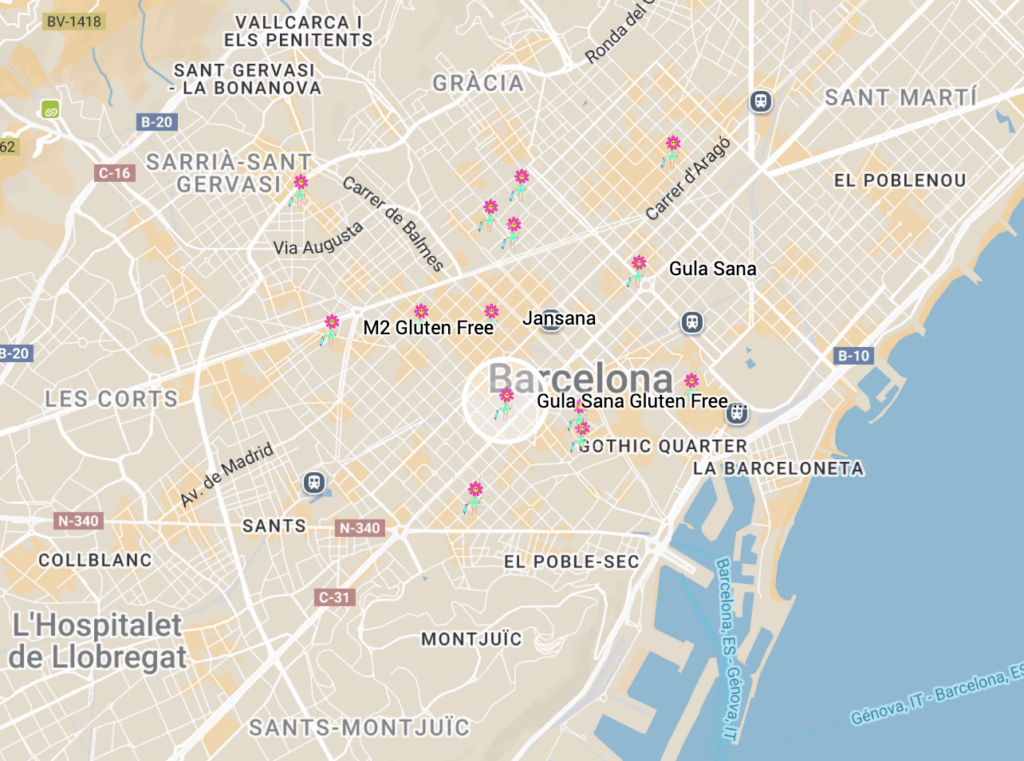 Gula Sana Google Map