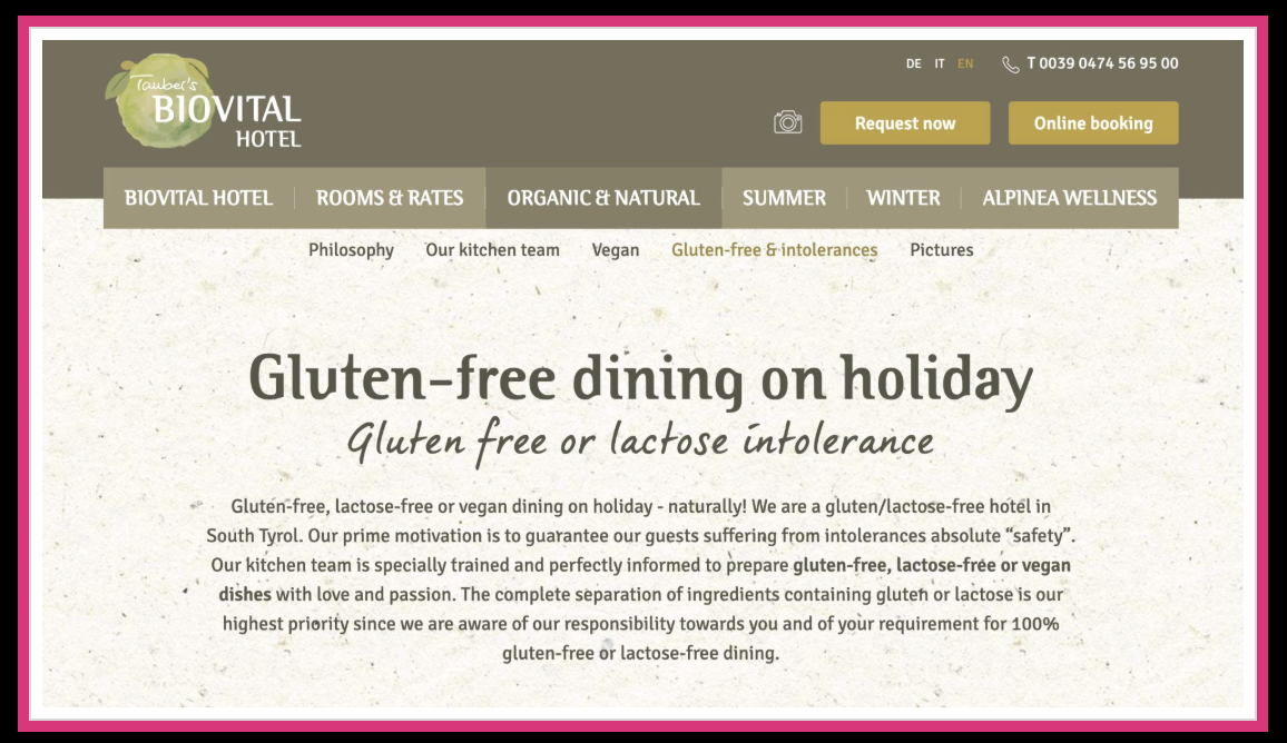 Tauber's Bio Vital Hotel